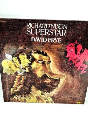 David Frye  "Richard Nixon Superstar"  1971 Vinyl LP. Buddah Records BDS 5097